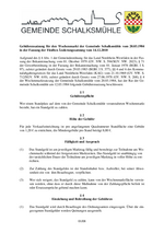 Gebührensatzung für den Wochenmarkt