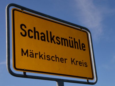 Ortseingangsschild Schalksmühle