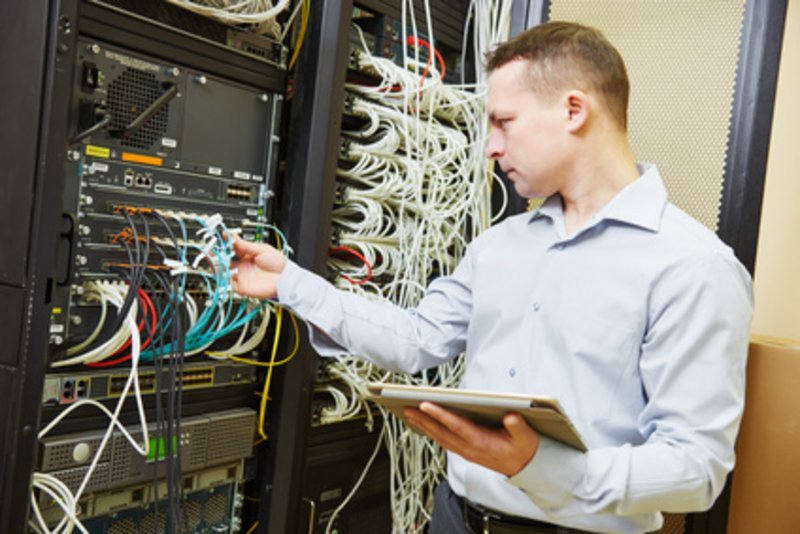 network engineer admin at data center