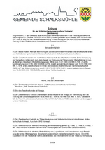 Satzung Volkshochschule Volmetal