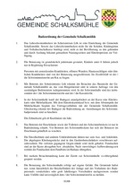Badeordnung der Gemeinde Schalksmühle