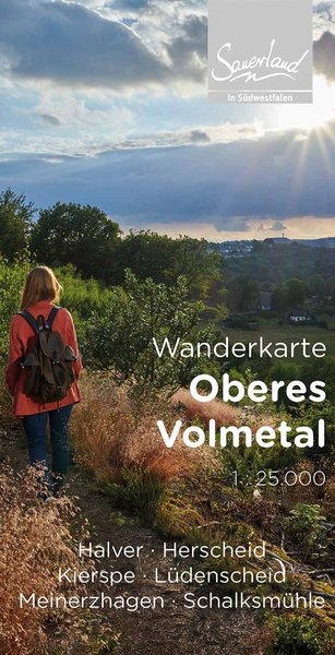 Cover Wanderkarte Oberes Volmetal